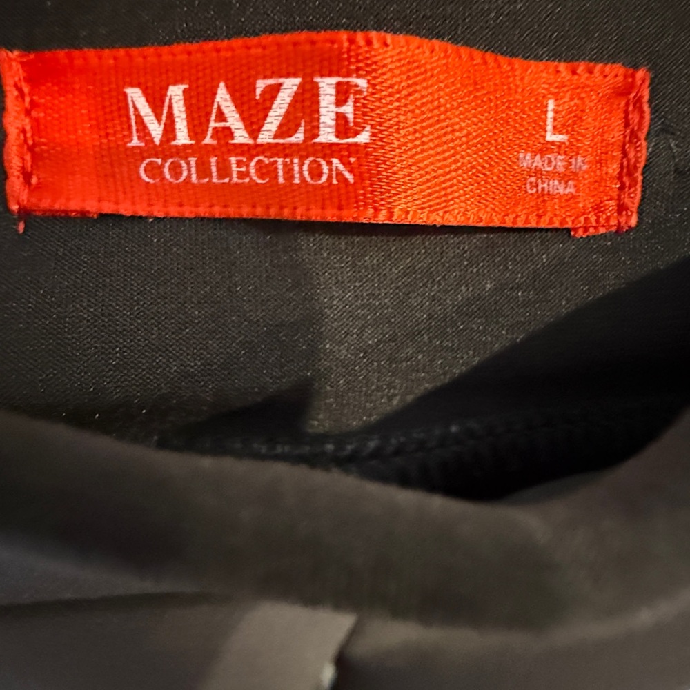 🆕  Women’s Black Stretch Leggings Size L Ultra-Soft High Waist Comfort NWOT - Picture 4 of 15